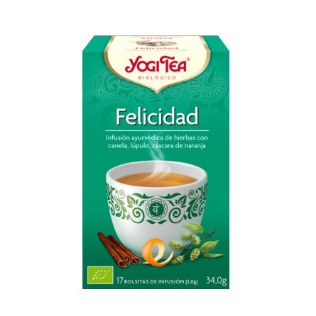 Infusión Felicidad  BIO marca Yogi Tea