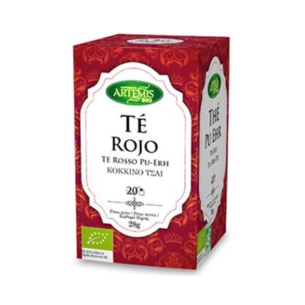 Té pu erh BIO marca Artemis