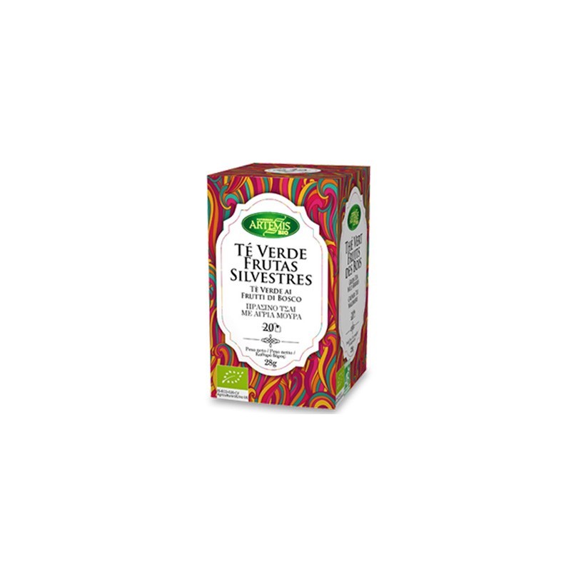 Té verde Frutas silvestres BIO marca Artemis